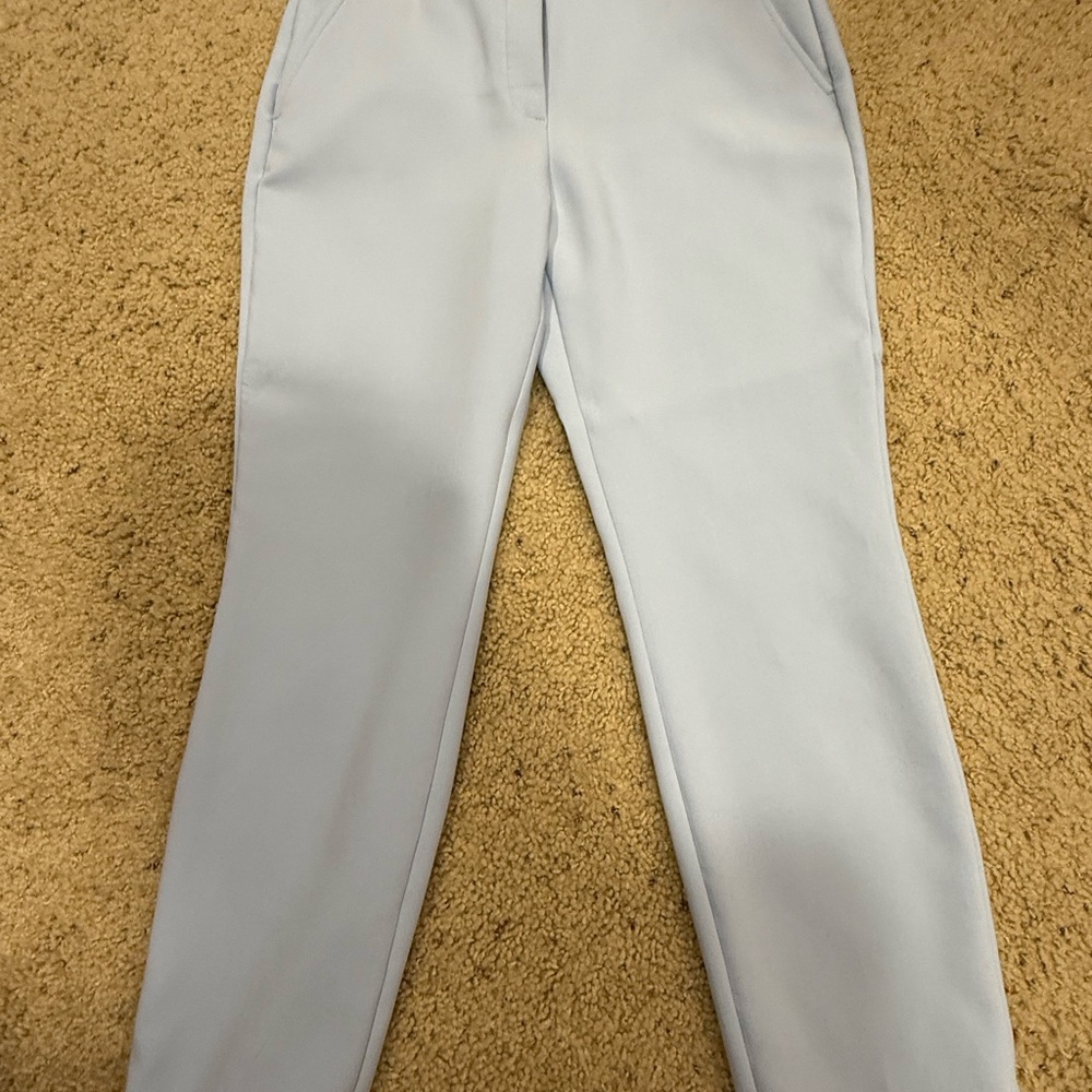White House Black Market Light Blue Slim Ankle Pants